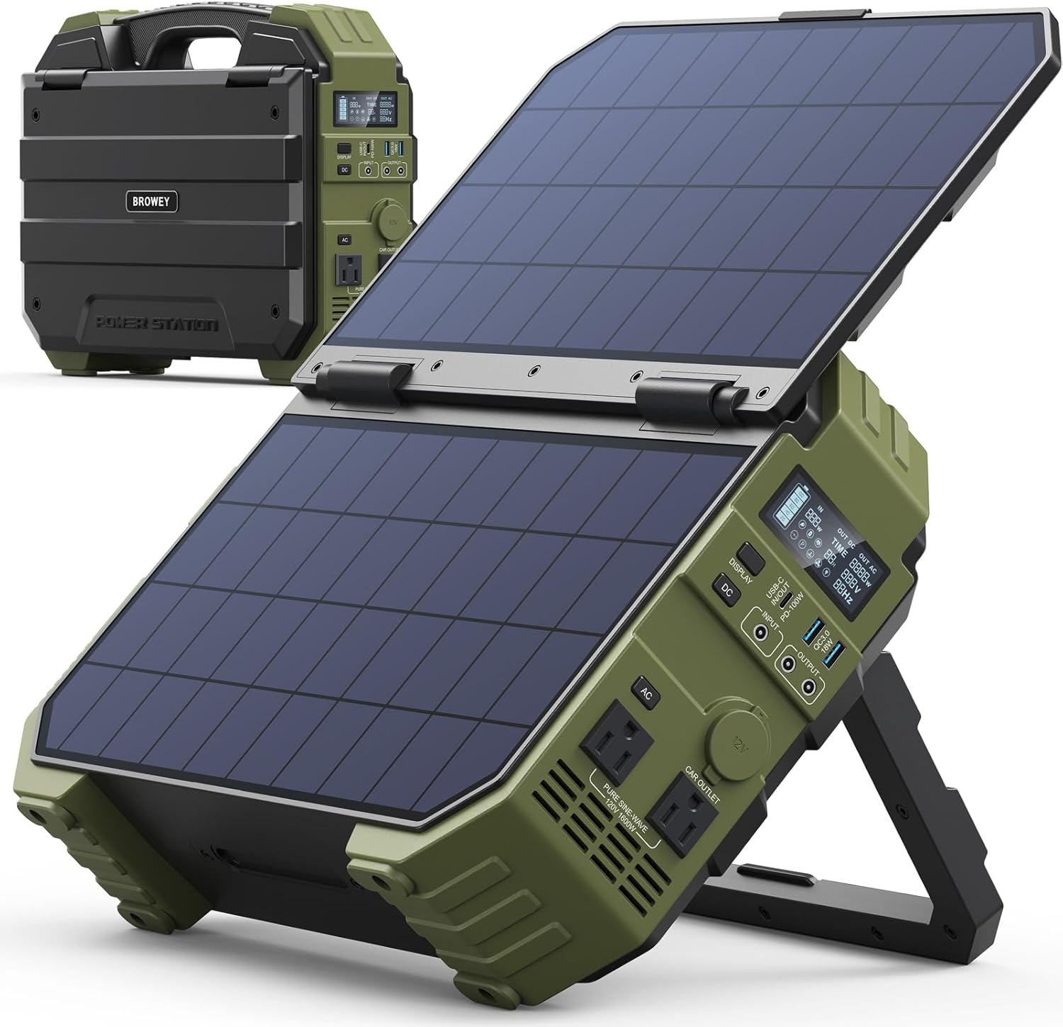 BROWEY 1600W Portable Power Station