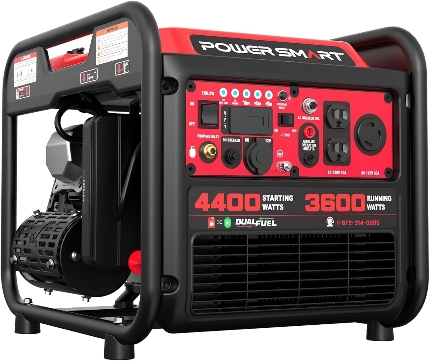 PowerSmart Dual Fuel Portable Generator